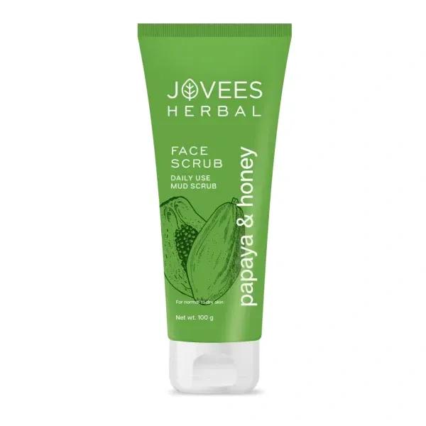 JOVEES HERBAL CARE Papaya & Honey Face Scrub - Jovees - 100g