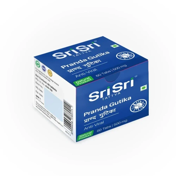 SRI SRI AYURVEDA Pranda Gutika  - Sri Sri - 10 Tablets