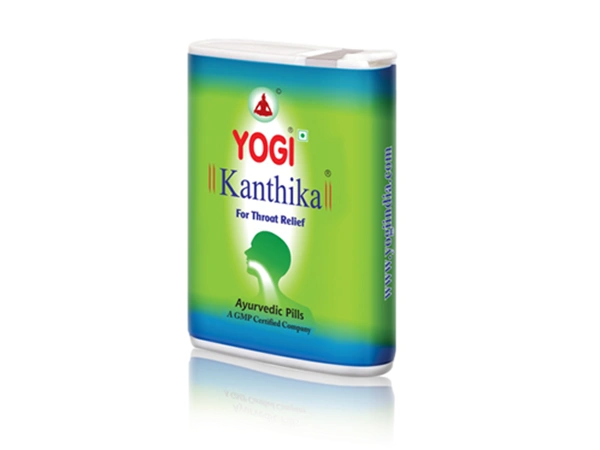 YOGI AYURVEDIC PRODUCT Kanthika Throat Relief Pills - Yogi  - 140 Tablets
