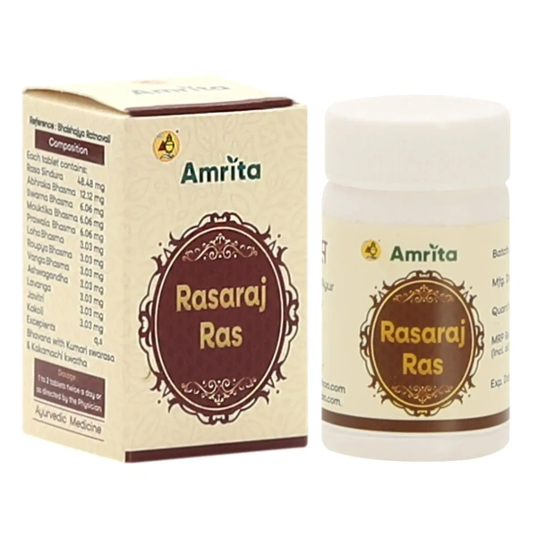 AMRITA DRUGS  Rasraj Ras(Gold) - Amrita - 100 Tablet