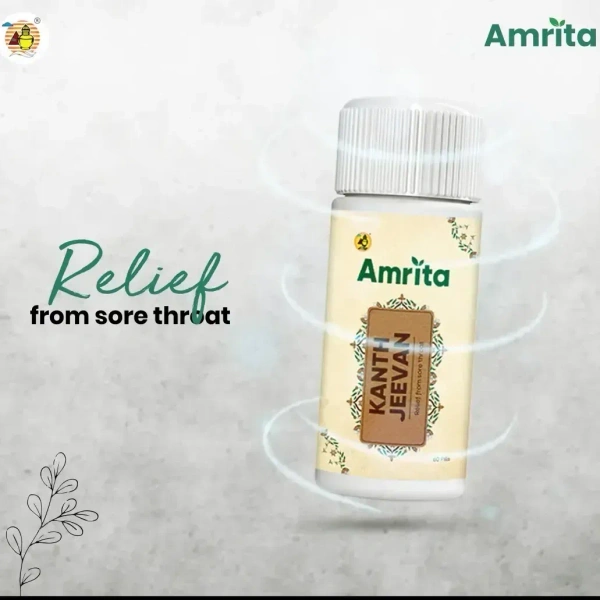 AMRITA HERBOCEUTICAL Kanth Jeevan - Amrita Herbo - 60 Tablet