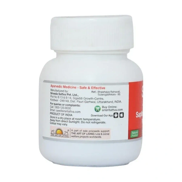 SRI SRI AYURVEDA Saptamruth Lauh - Sri Sri - 30 Tablets