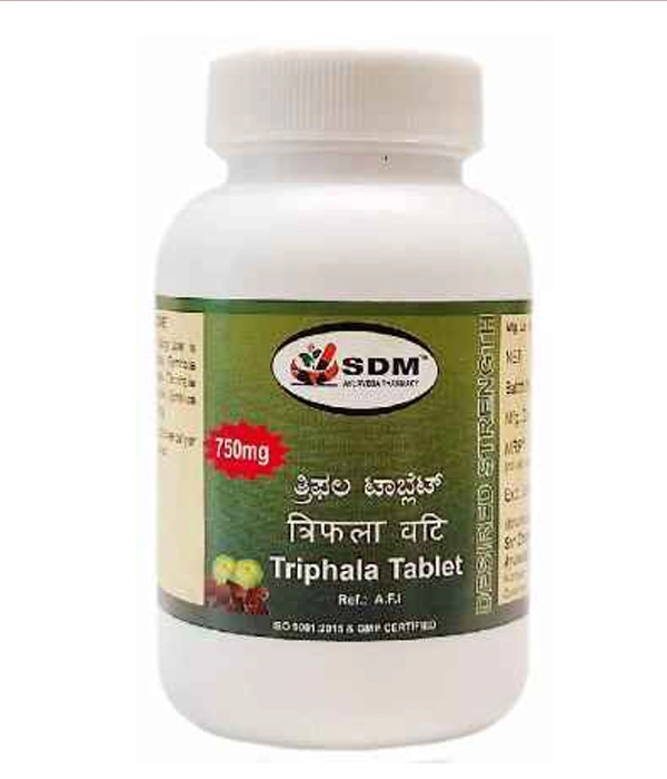 SDM  Triphala Tablet Ds - SDM  - 100Tablet