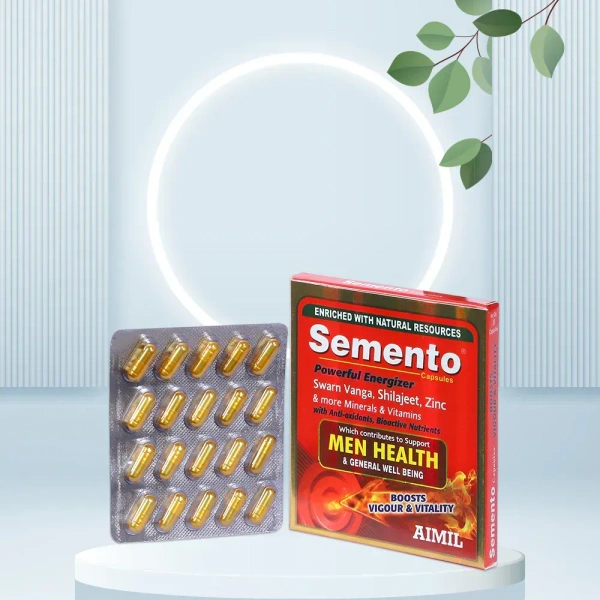 AIMIL PHARMACEUTICAL Semento Capsule - Aimil  - 20 Capsule