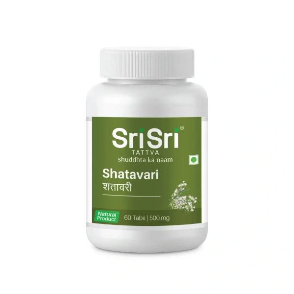 SRI SRI AYURVEDA Shatavari Tablet - Sri Sri - 60 Tablets