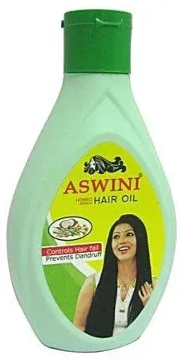 ASWINI HOMEO & AYURV Ashwini Hair Oil - Aswini - 180Ml