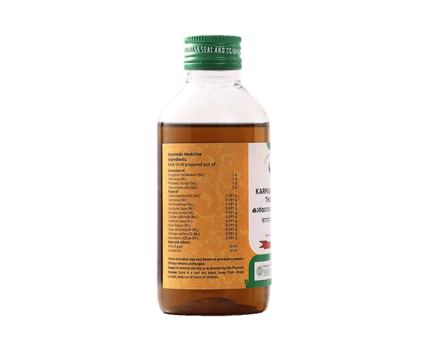 VAIDYARATHNAM Karpasasthyadi Tail - Vaidyaratnam - 200Ml