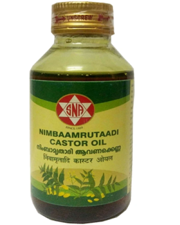 SNA OUSHADHASALA PVT Nimbaamrutaadi Castor Oil - Sna  - 100Ml
