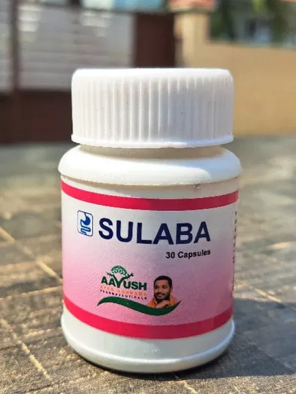 AYUR ASHRAMA PHARMACEUTICALS Sulaba Capsule - Ayur Ashrama - 30Capsule