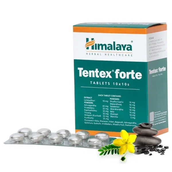 HIMALAYA DRUGS Tentex Forte Tablet - Himalaya - 10Tablet