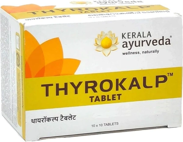 Kerala Ayurveda Thyrokalp Tablets - Kerala  - 100Tablets