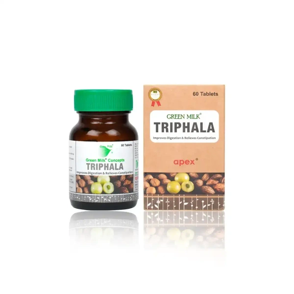 GREENMILK  Triphala Tablet - Greenmilk - 60Tablet