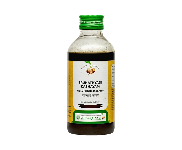 VAIDYARATHNAM Bruhathyadi Kashaya - Vaidyar - 200ml