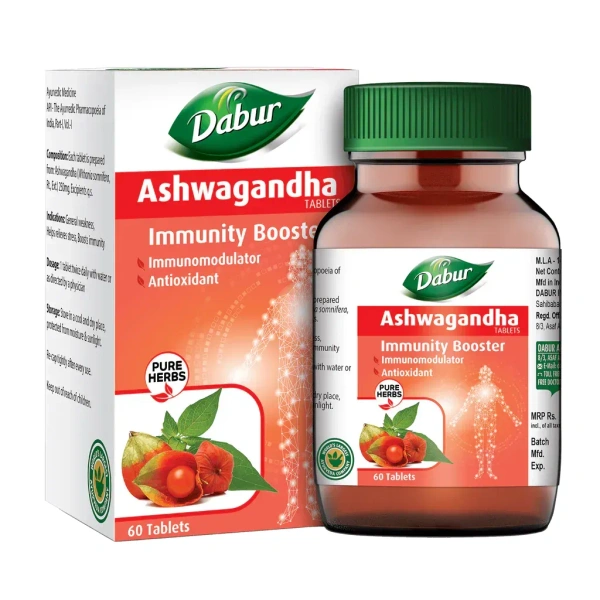 DABUR INDIA LIMITED Ashwagandha Tablet - Dabur - 60Tablet