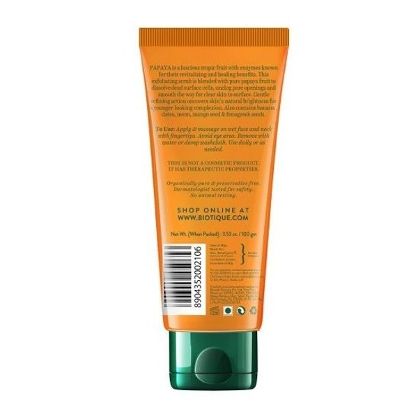 BIOTIQUE Papaya Scrub - Biotique - 100gm
