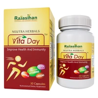 RAJASTHAN HERBALS  Vita Day Capsule - Rajasthan - 60 Capsules