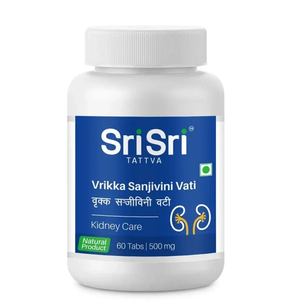 SRI SRI AYURVEDA Vrikka Sanjivini Vati - Sri Sri - 60 Tablets