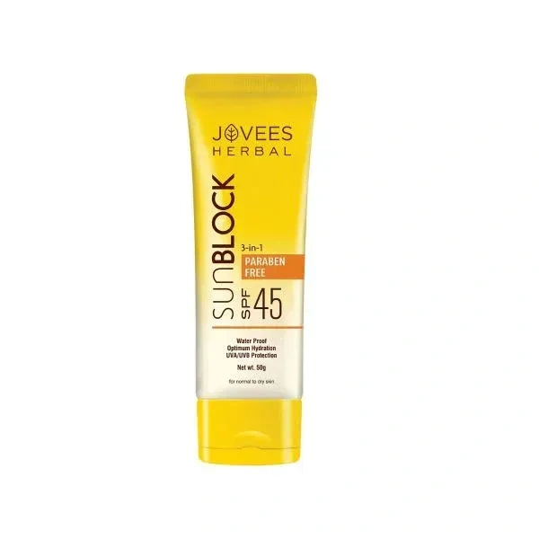 JOVEES HERBAL CARE Sun Block Sunscreen SPF 45 - Jovees - 100g