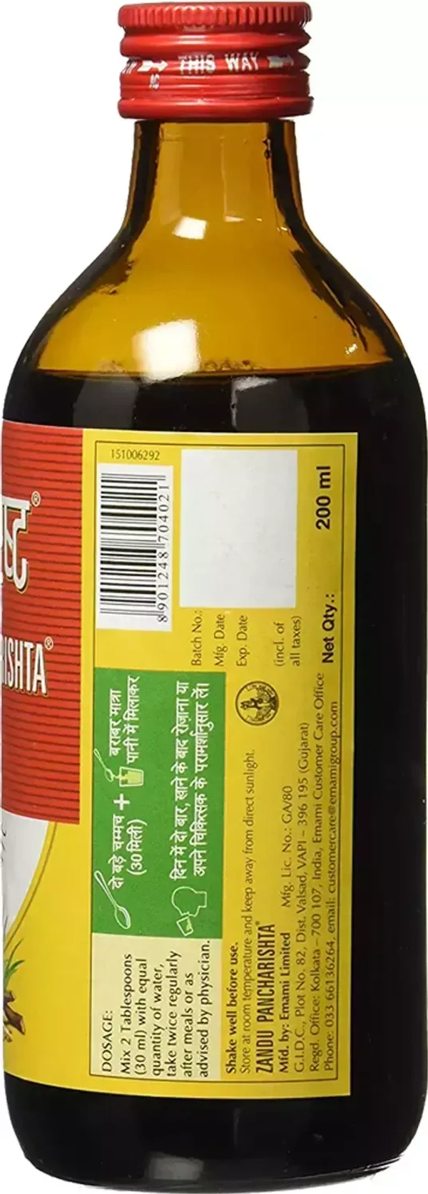 ZANDU PHARMACEUTICAL Pancharishta - Zandu  - 200Ml