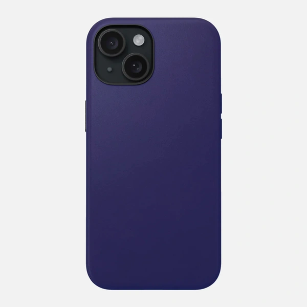 Visitvilla Modern Leather Case : iPhone 15 Series - Pigment Indigo, Free Size