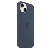 iPhone 14 Silicone Cover Original Silicone Case For Apple iPhone 14 Blue