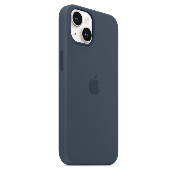 iPhone 14 Silicone Cover Original Silicone Case For Apple iPhone 14 Blue