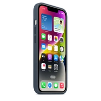 iPhone 14 Silicone Cover Original Silicone Case For Apple iPhone 14 Blue