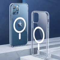 visitvilla iPhone 15 Pro Max- New Plating MagSafe Cover with Transparent Camera Stand