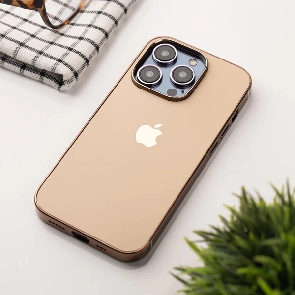 iPhone 12 Mini Luxury Matte Silicon Back Cover  - Java