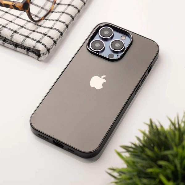 iPhone 12 Mini Luxury Matte Silicon Back Cover  - Java