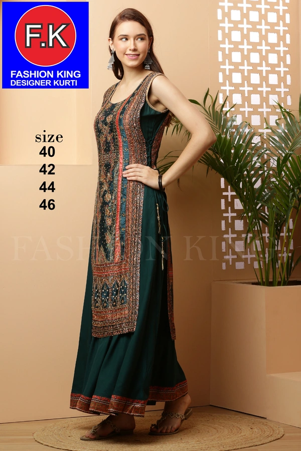 Riyon Kurti - Size :- 40 ..42..44..46