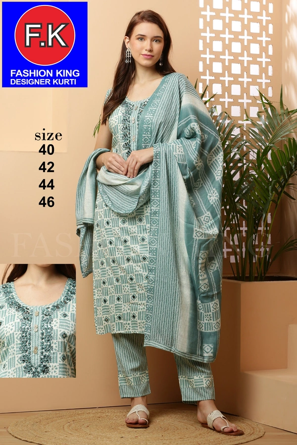 Riyon Kurti - Size :- 40 ..42..44..46