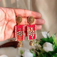 Bhavya Earring - Red