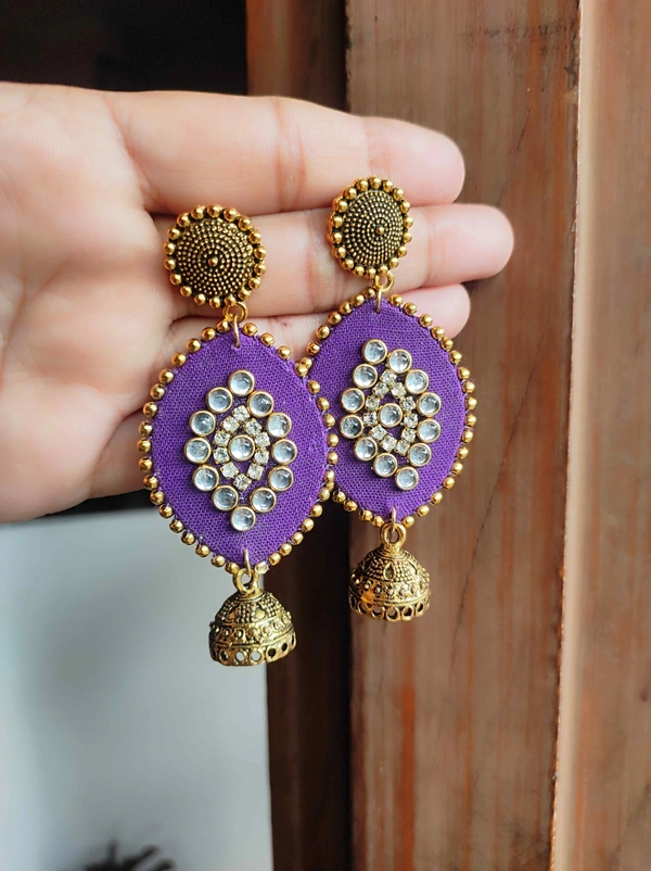 Tasha Earring - Bright Turquoise, Medium size