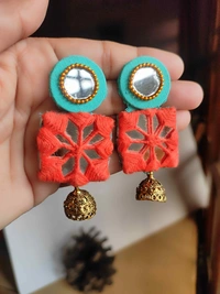 Tasha Earring - Bright Turquoise, Medium size