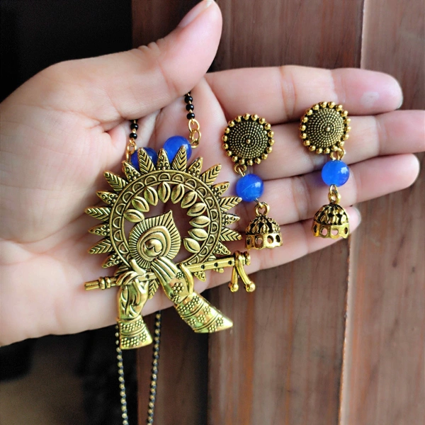 Shree Mangalsutra  16'Inch - Blue