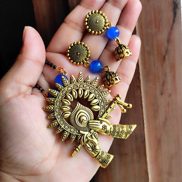 Shree Mangalsutra  16'Inch - Blue