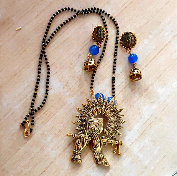 Shree Mangalsutra  16'Inch - Blue