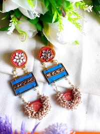 Rani Earring - Red, Long
