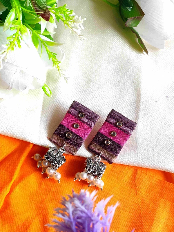 Tara Earrings - Pink Flamingo, Medium