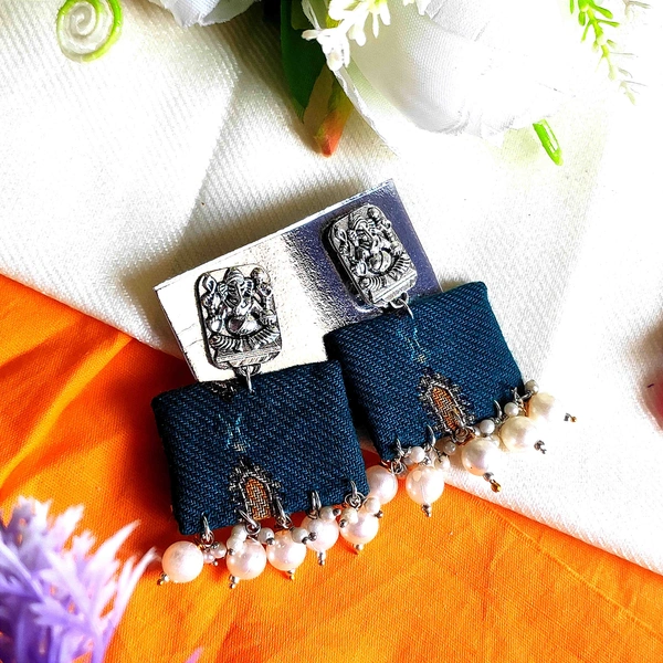 Charvi Earrings - Teal