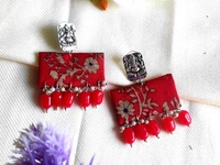 Charvi Earrings - Teal