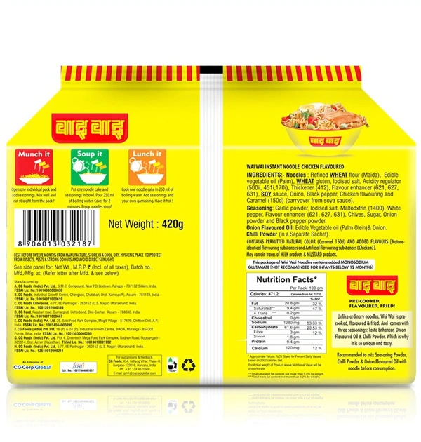 Nepali Wai Wai Pack of 6