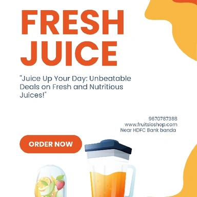 Fresh Fruit Juice