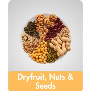 Dry Fruits, Nuts & Seeds