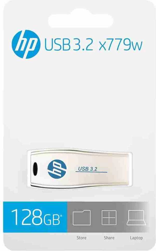 HP USB 3.2 779W USB FLASH DRIVE 128GB - 5 Years