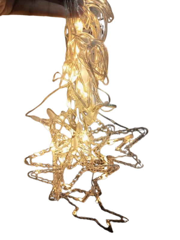 CLEAR Pixel SMD HANGING STAR LIGHT WITH TEN HANGING STAR 5+5