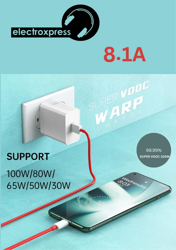 ELECTROXPRESS 8.1A 100W SUPER VOOC