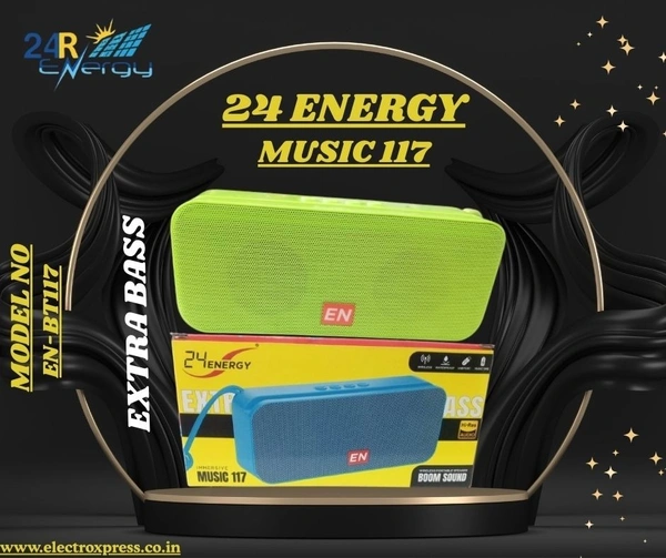 24 Energy Wireless Portable Speaker EN-BT117
