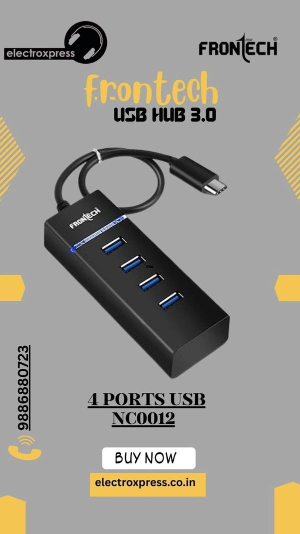 FRONTECH USB HUB 3.0 NC-0012